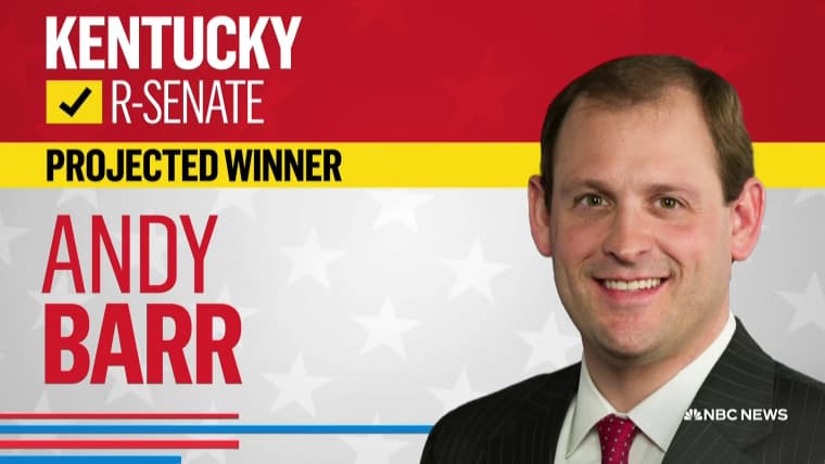 Barr wins Kentucky GOP Senate primary with Trump endorsement