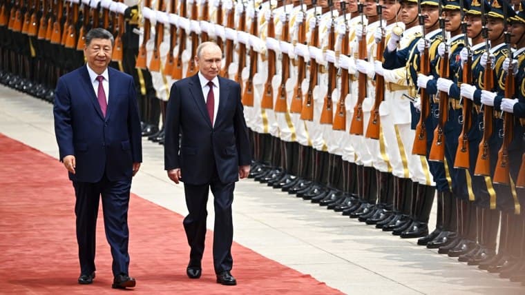 Xi and Putin tout historic China-Russia ties after Trump visit