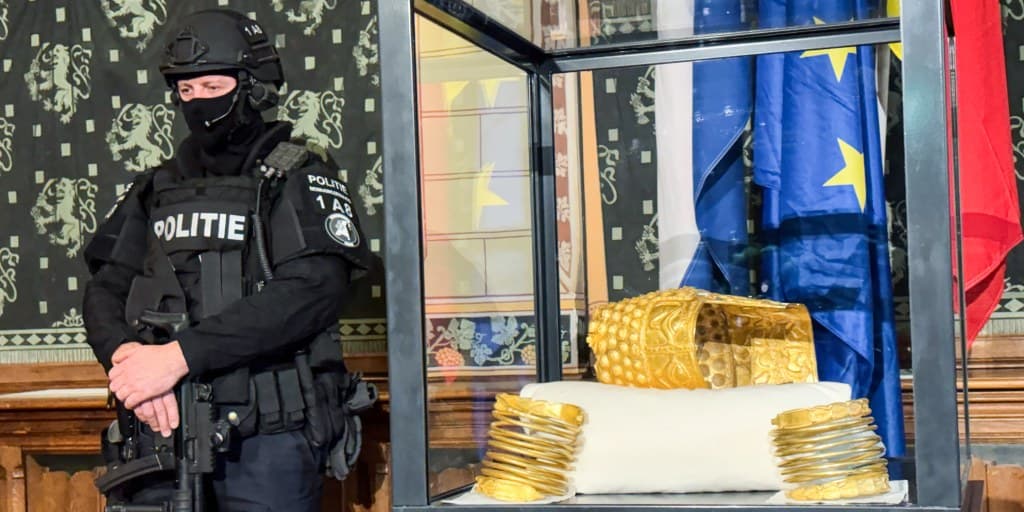 Dutch Police Recover Stolen 2,500-Year-Old Dacian Golden Helmet From Romania