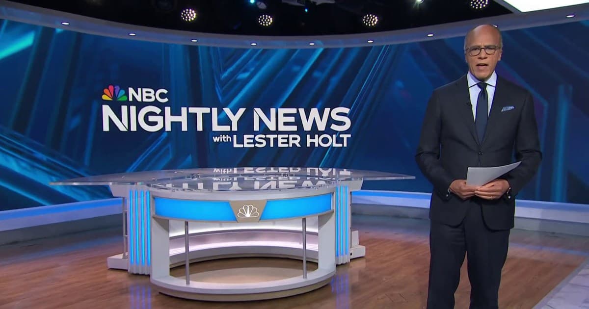 NBC Nightly News’ Oct. 14 Broadcast Centers Health Equity and Accountability
