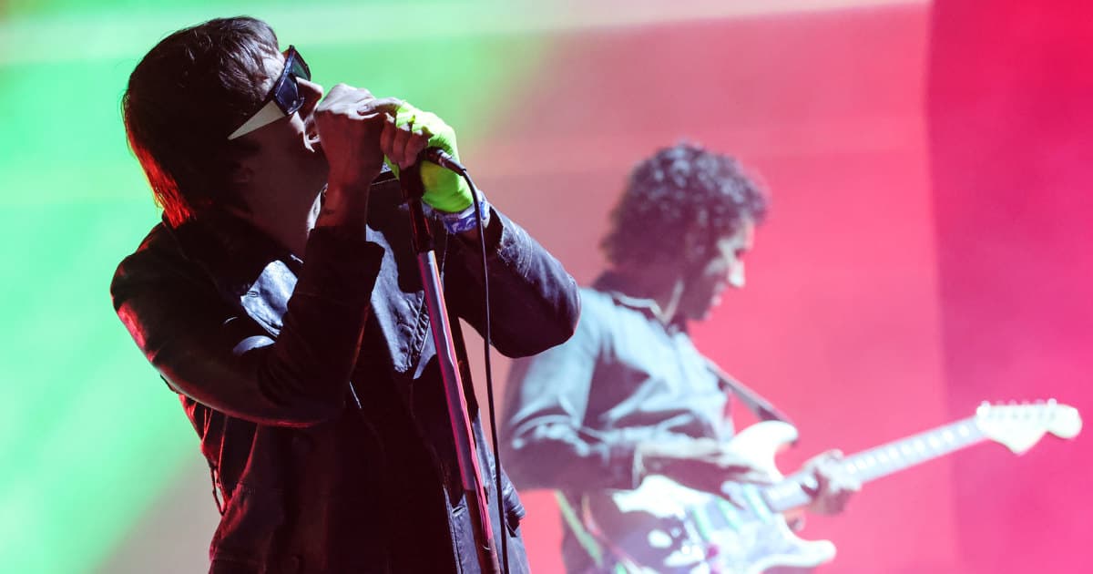 The Strokes End Coachella Set With Anti-Intervention Political Montage