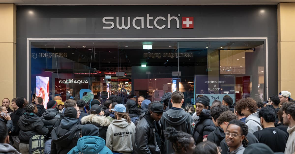 Swatch and Audemars Piguet watch launch sparks chaos, store closures worldwide