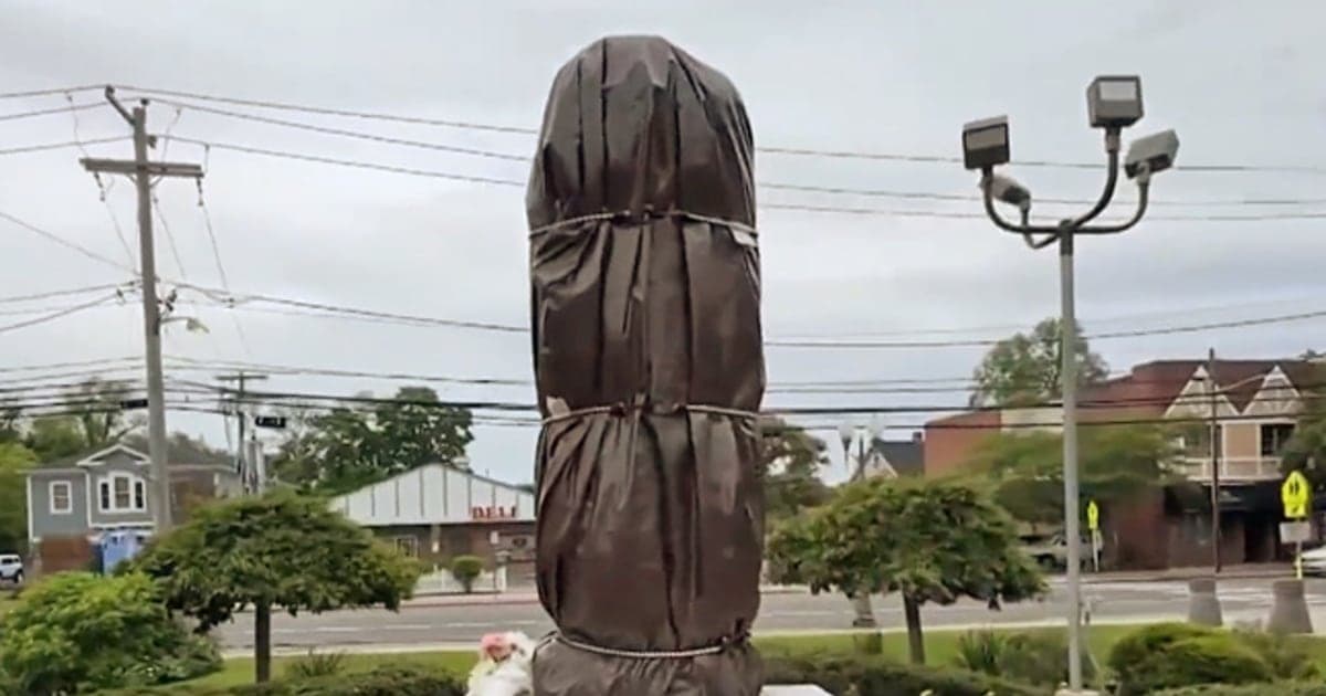 Long Island woman arrested after Jesus statue beheaded at church