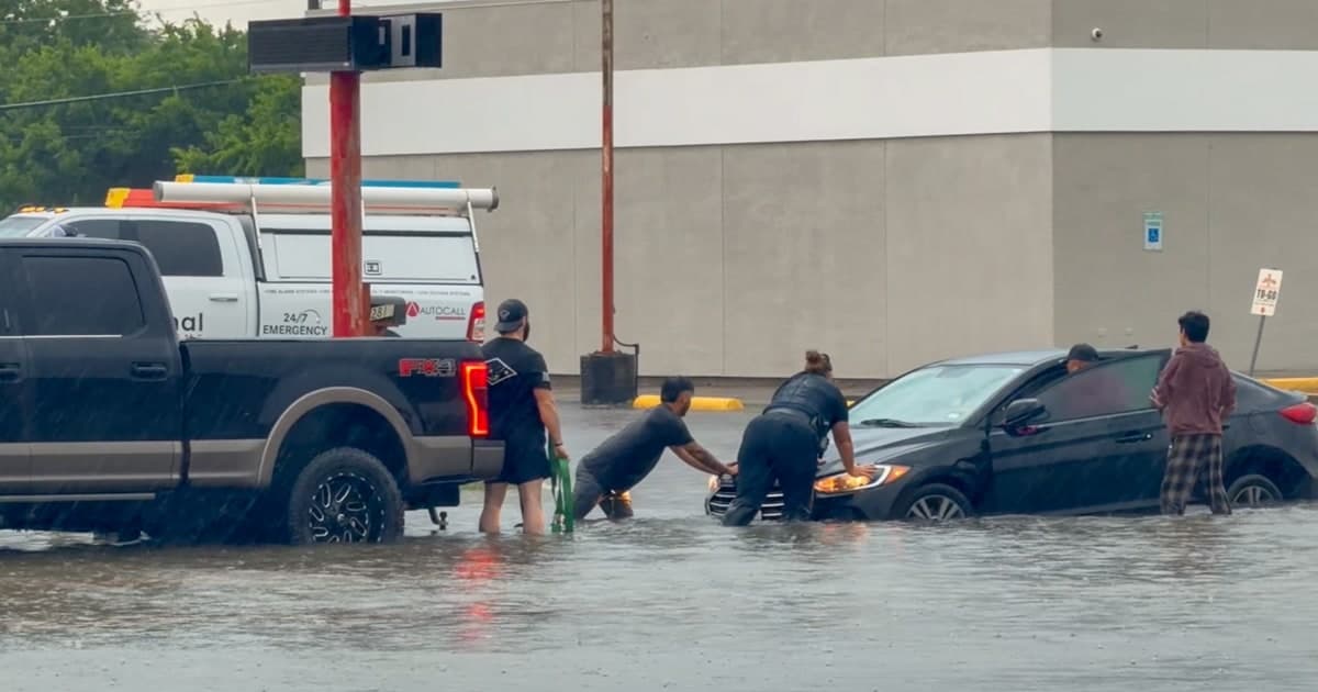 Heavy rain threatens Memorial Day travel across Texas and the South