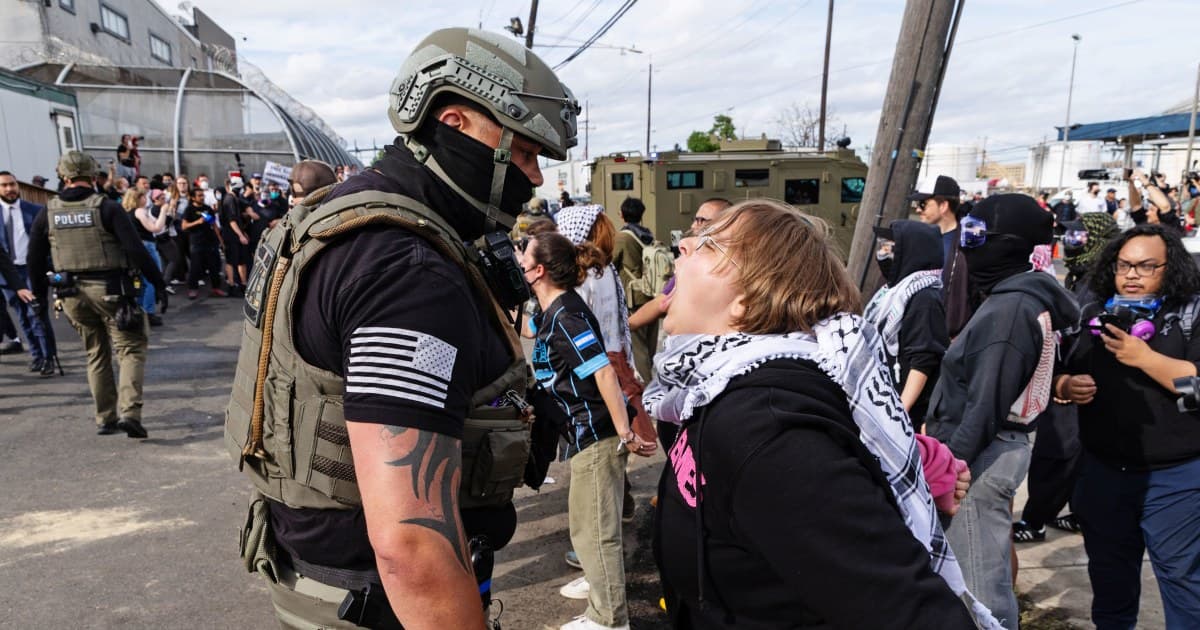Protests grow outside Newark detention center over food, medical care claims