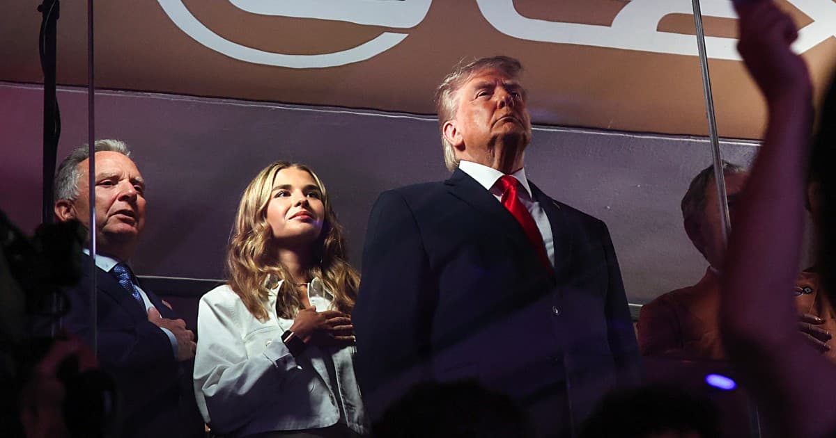 Trump attends first NBA Finals game by a sitting president at Madison Square Garden