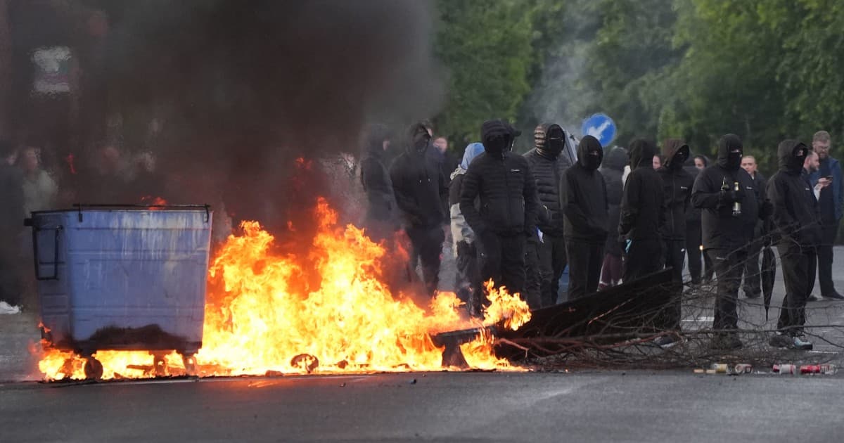 Belfast unrest erupts after Sudanese man charged in knife attack