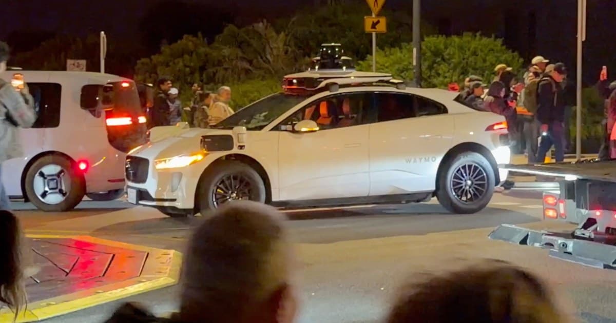Waymo cars jam San Francisco streets after July Fourth fireworks display