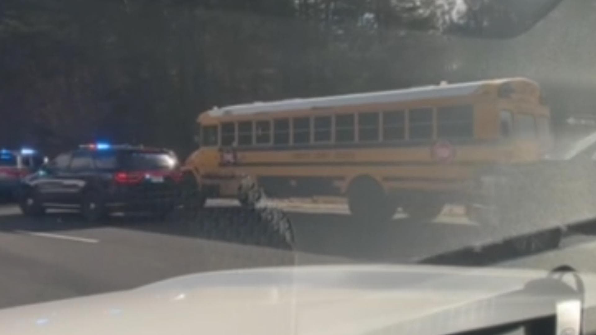 Forsyth County School Bus Crash Injures 12, None Life-Threatening