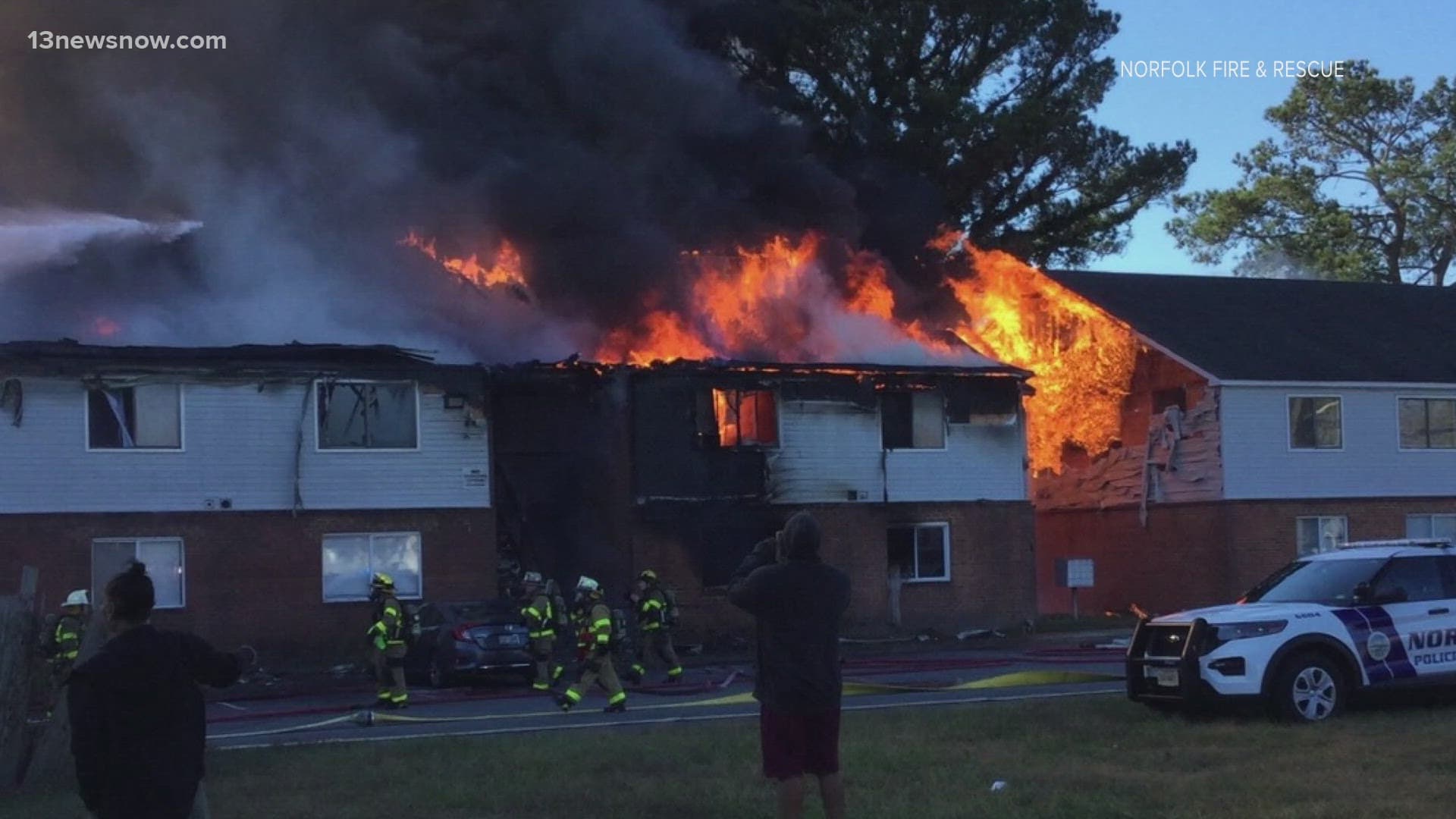 Northwest Houston Apartment Fire Damages 16 Units, Displaces Dozen Residents