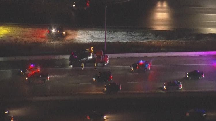 Northbound I-25 Reopens After Early-Morning Crash Near Castle Rock