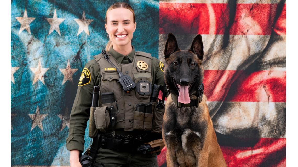 Nevada County welcomes K9 Lambo, new patrol partner for Deputy Ramos