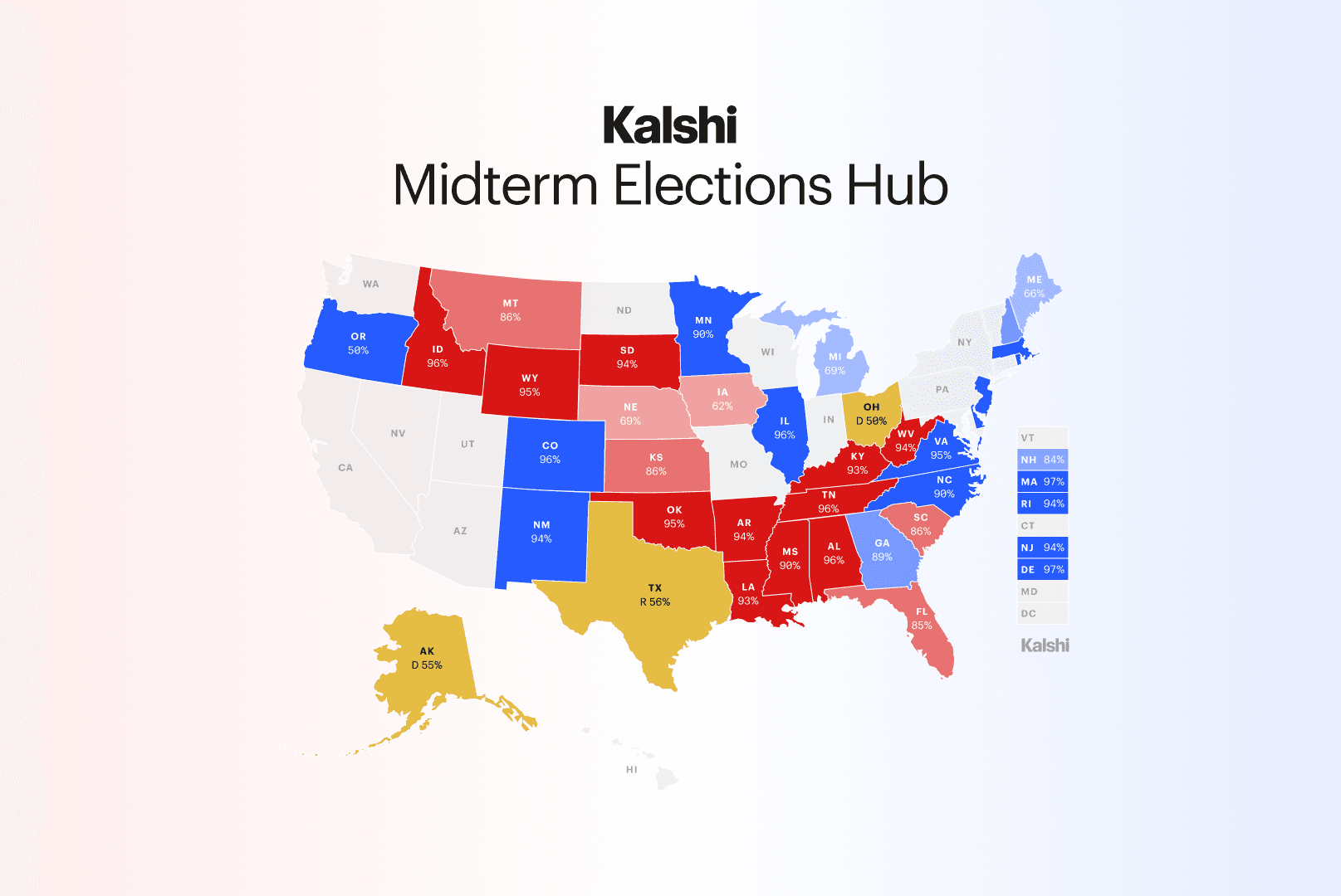 Kalshi launches midterms hub blending polls, forecasts and market odds