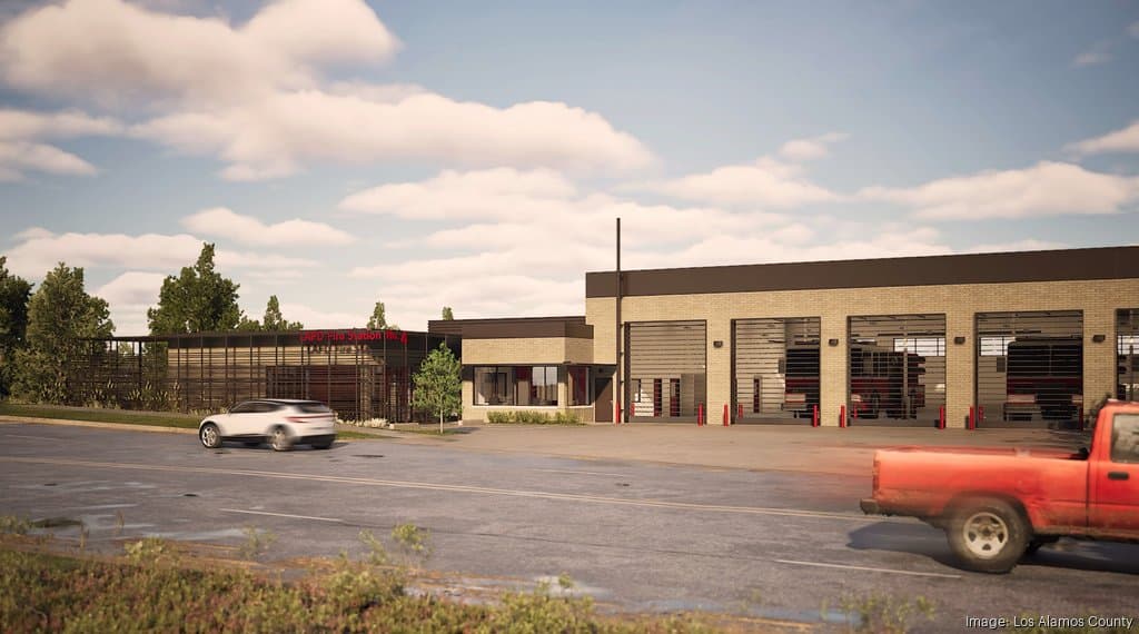 Los Alamos County to break ground on fully electric Fire Station 4