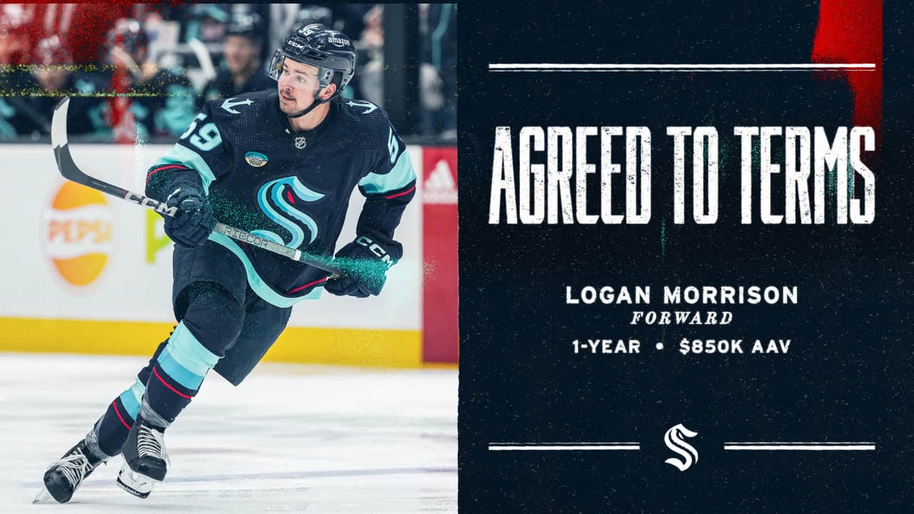 Kraken re-sign Logan Morrison after career-high AHL season