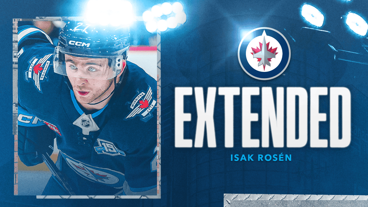 Jets sign AHL scoring leader Isak Rosén to two-year extension
