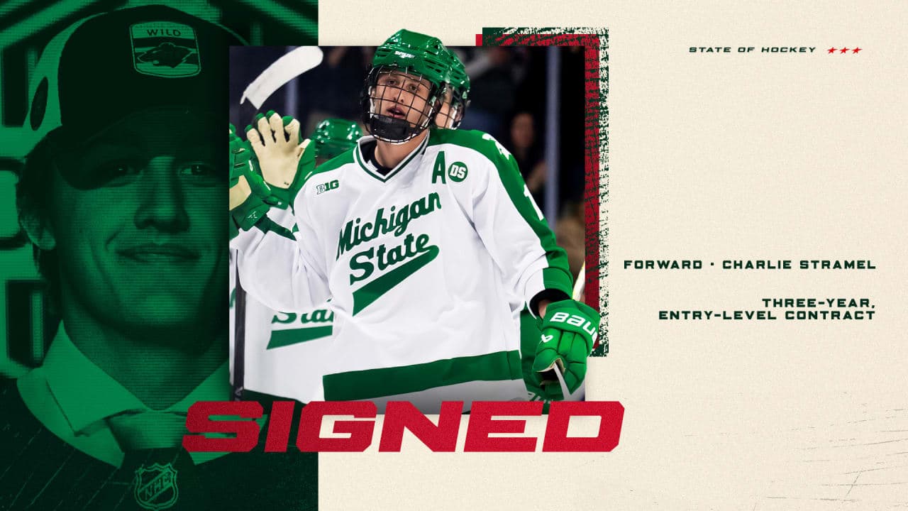 Wild Sign 2023 First-Round Pick Stramel to Entry-Level Deal