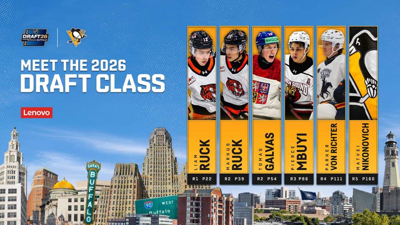 Penguins draft class begins development path toward Wilkes-Barre/Scranton