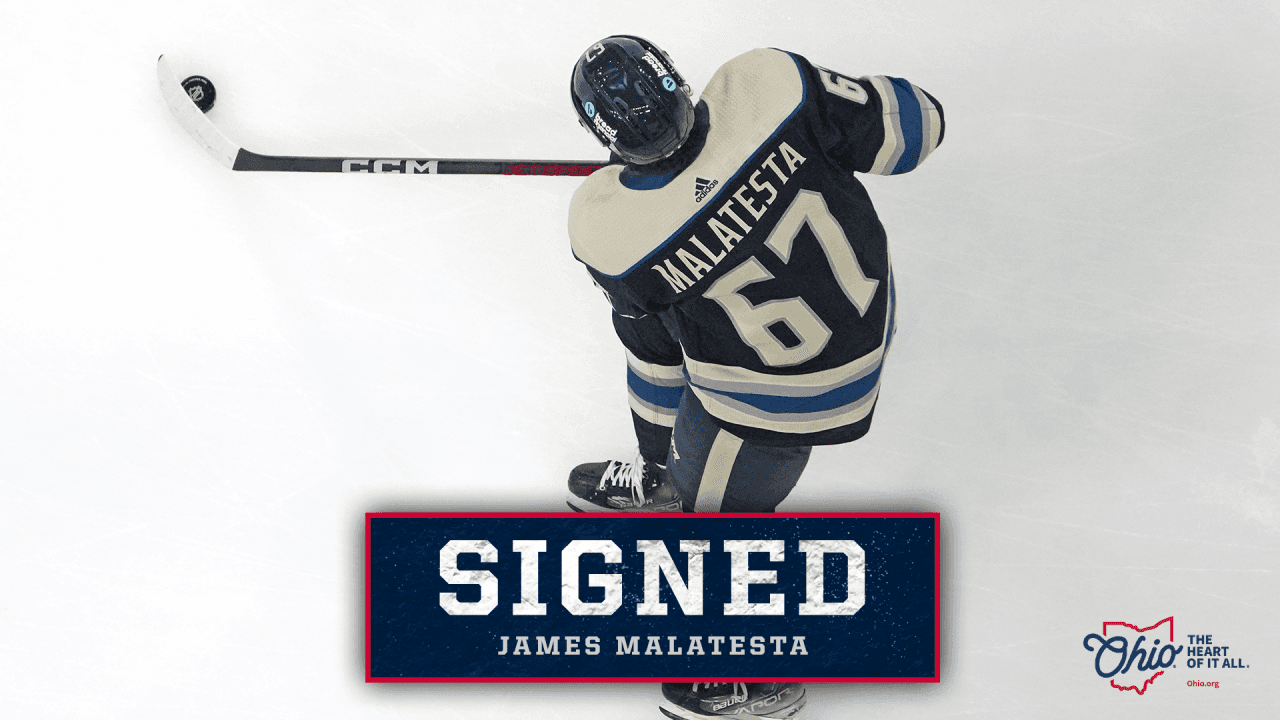 Blue Jackets sign James Malatesta to contract extension