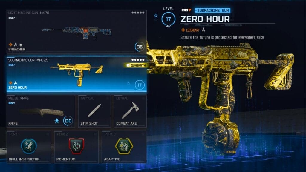 Warzone MPC-25 loadout turns high-damage SMG into close-range powerhouse