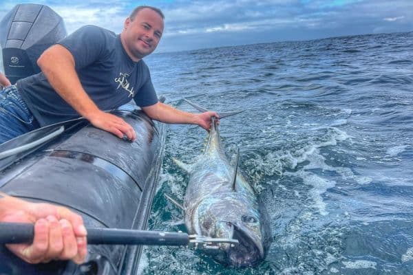 Spot Schooling Tuna by Reading Surface Birds and Bait Signs