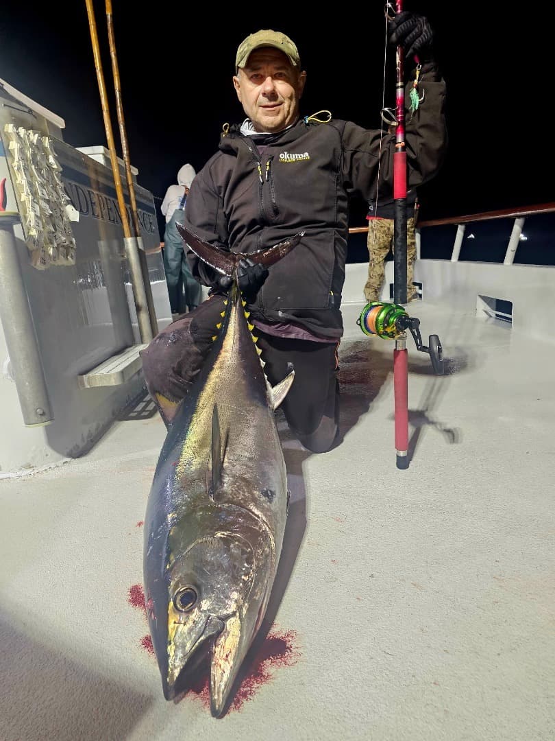 Southern California three-day charter lands bluefin tuna and yellowtail