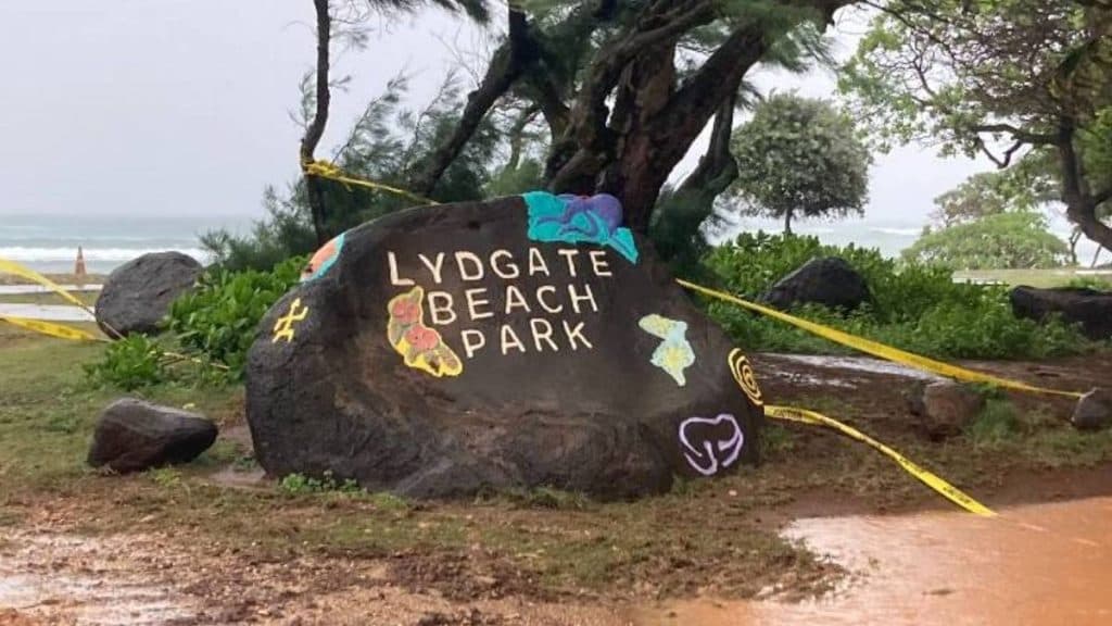Lydgate Beach Park South Comfort Station Remains Without Water Until Further Notice