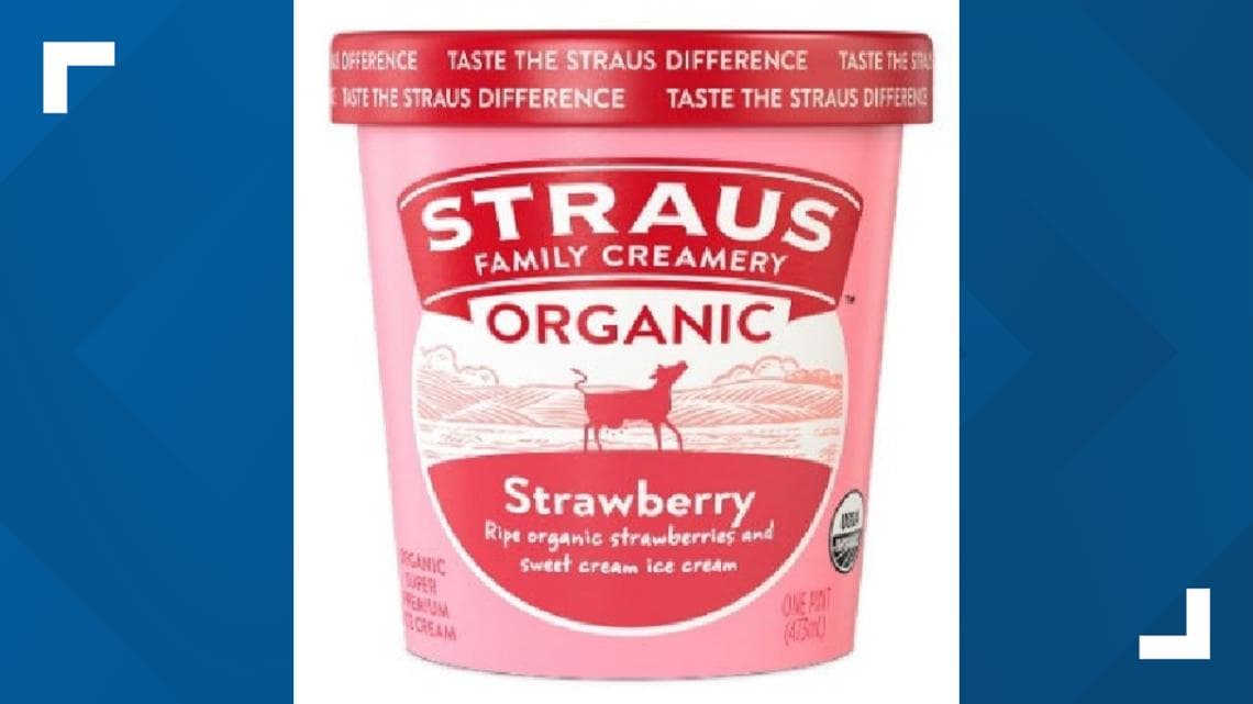 Straus Family Creamery recalls ice cream over possible metal contamination
