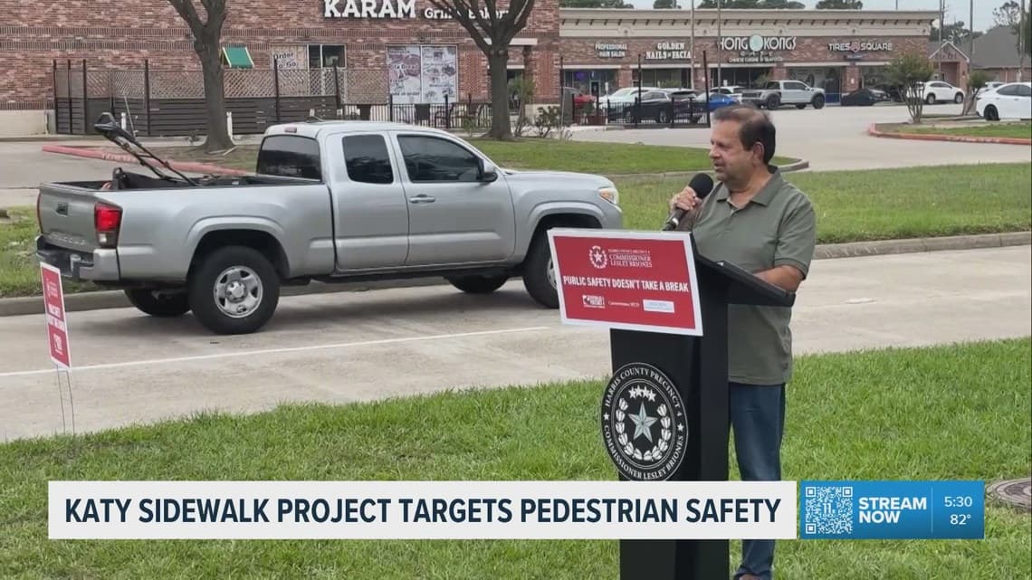 Harris County plans 4.25-mile sidewalk project along South Mason Road