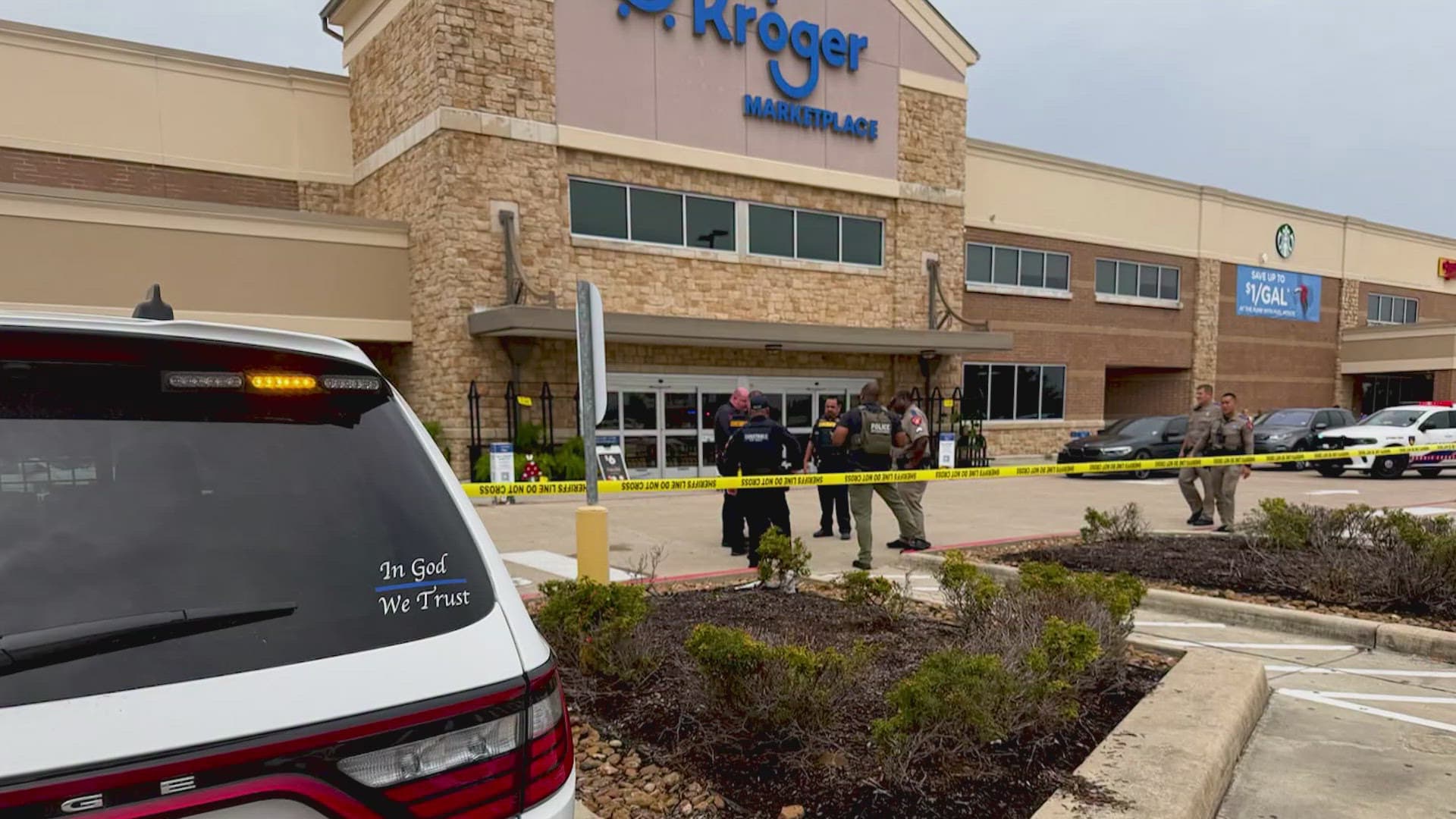 Multiple people shot at Kroger near Houston, police say