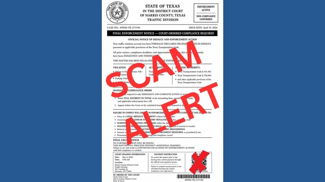 Harris County woman warns of unusual utility scam seeking home access