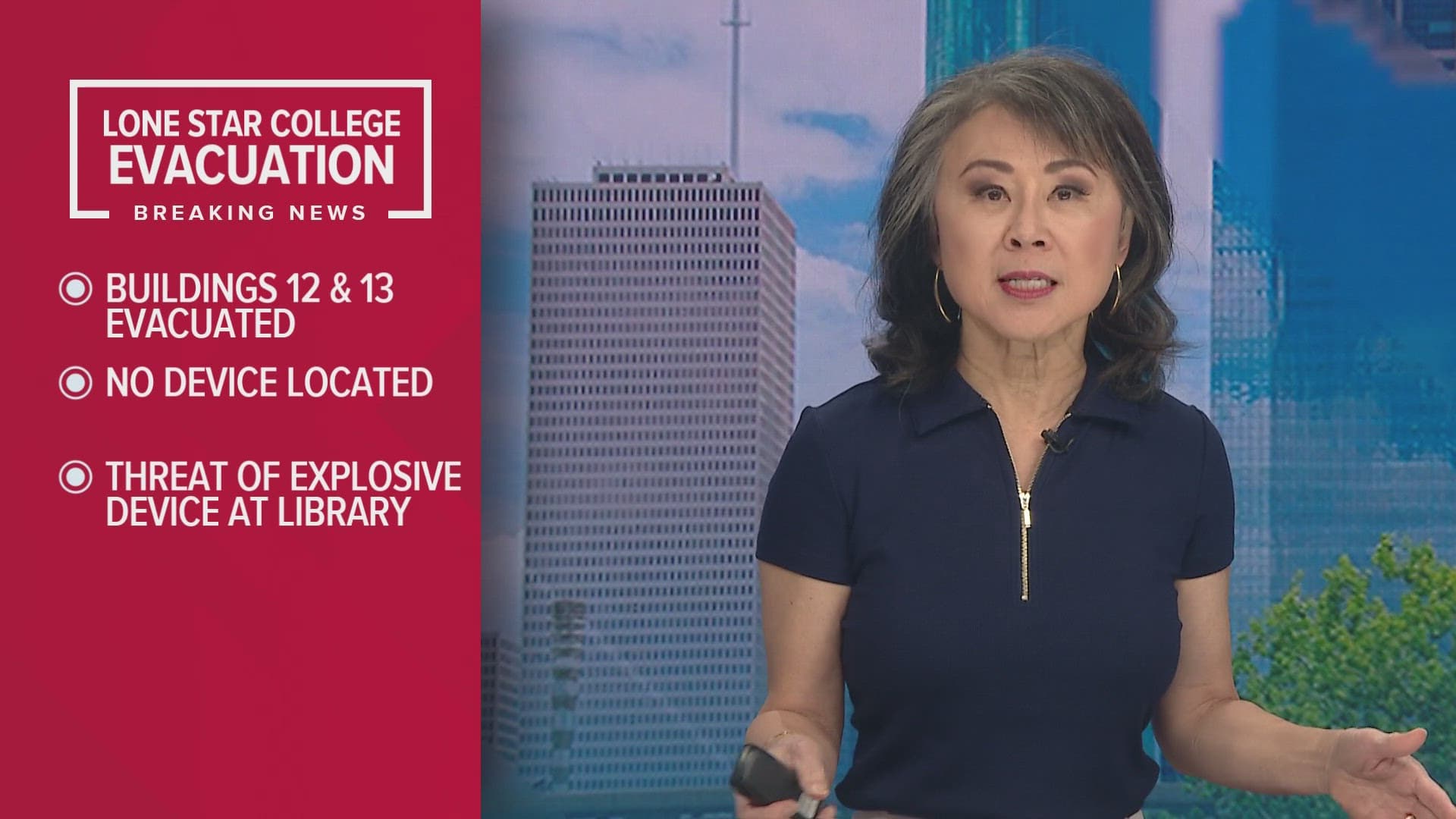 Lone Star College evacuates University Park and Creekside campuses after bomb threats