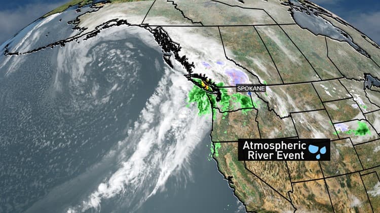 Heavy Rain, Up to 3 Inches, Expected to Soak Eugene-Springfield This Week