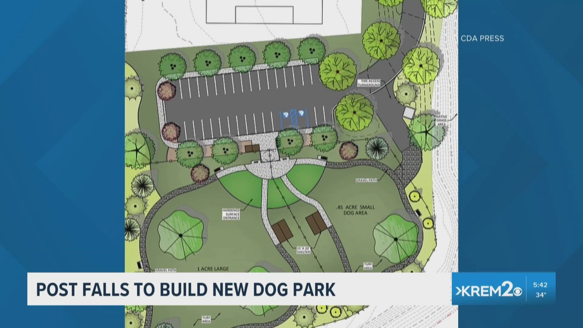 Post Falls City Council Approves Corbin Park Conceptual Design Plan