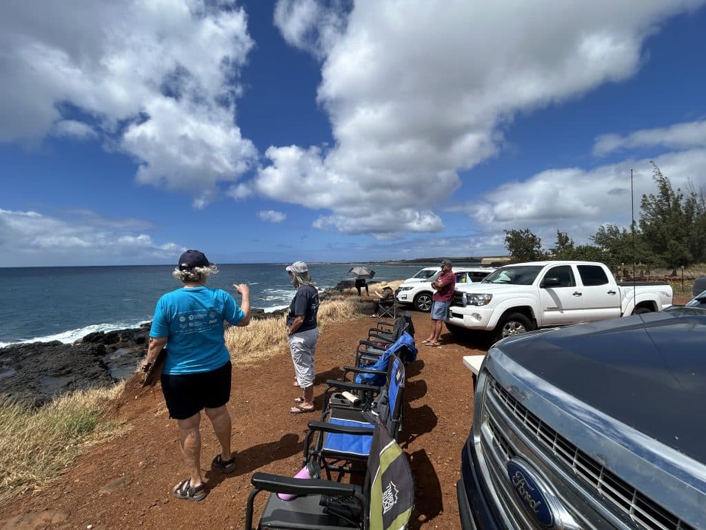 Kauaʻi Volunteers Scan 15 Shoreline Sites in 30th Sanctuary Ocean Count