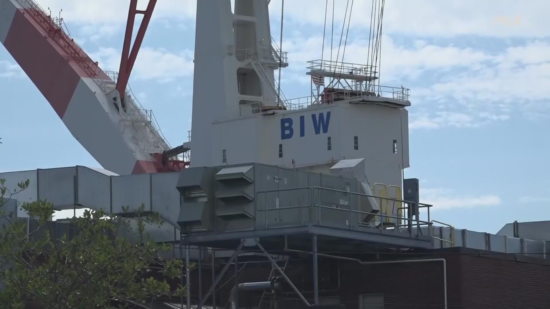 Bath Iron Works Drives Jobs, Taxes, and Economic Life in Sagadahoc County
