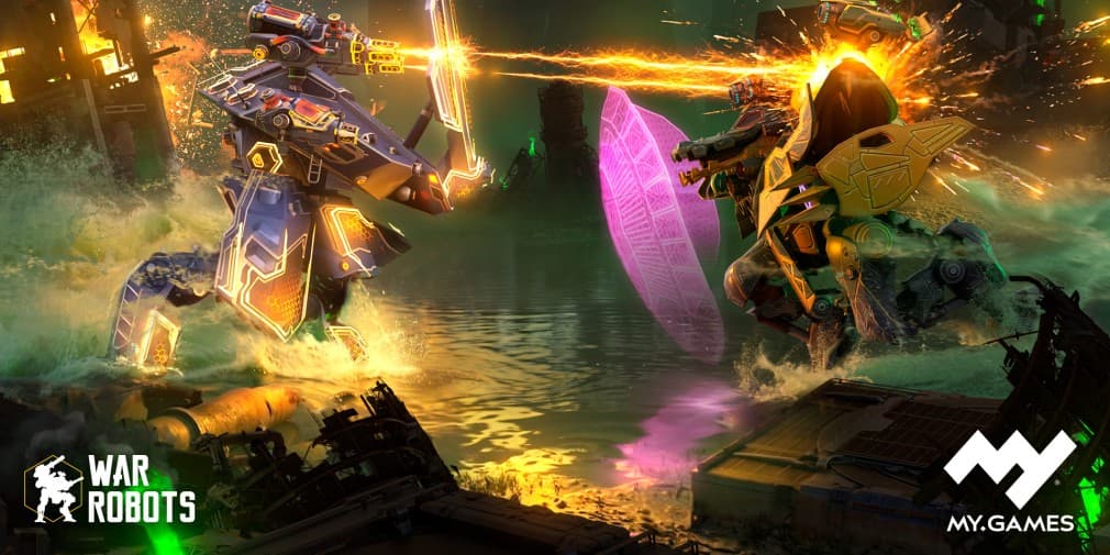 War Robots teases Shadow over Shore with Martian robotic games video