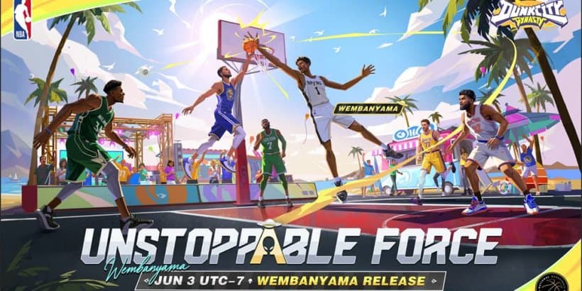 Dunk City Dynasty adds Victor Wembanyama in season 7 update