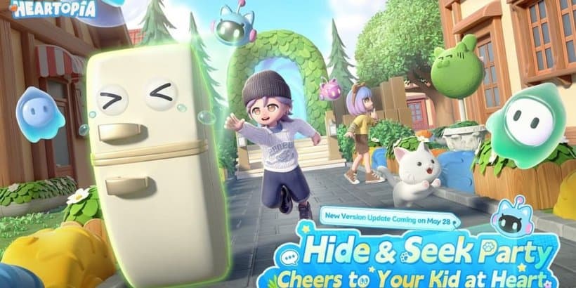 Heartopia update adds hide and seek, parkour parties and public events