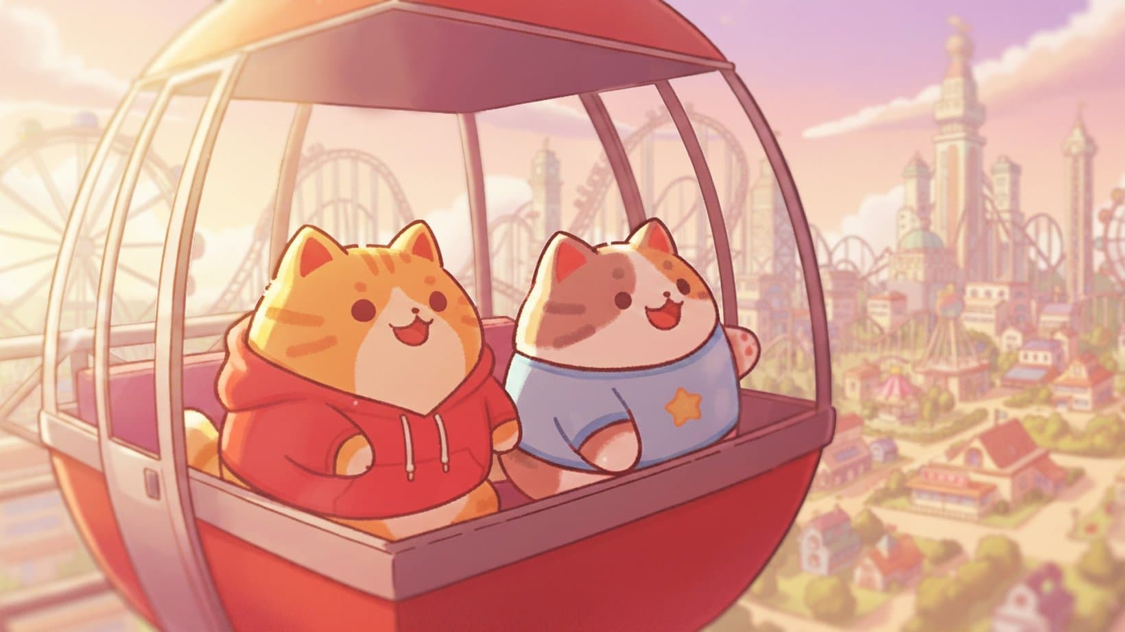 Cat Theme Park: Cute Tycoon Debuts Mobile Idle Feline Park-Building Game