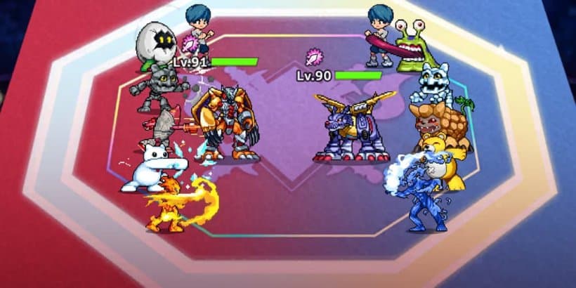 Digimon Up opens pre-registration, promises retro pixel creature collecting