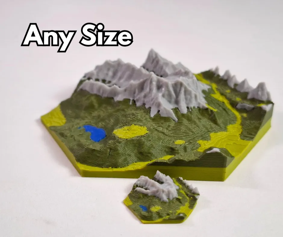 TrailPrint3D turns GPS hikes into personalized 3D printed terrain models