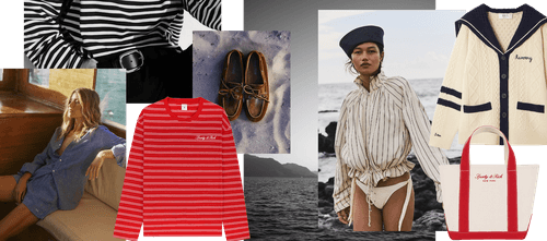 Coastal grandmother style gets a nautical refresh with stripes and boat shoes