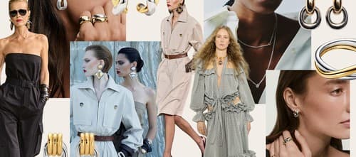 Mixed metals return, Cartier Trinity inspires a minimalist stackable look