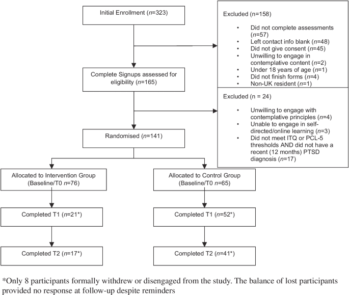 Digital nonattachment program eases post-traumatic stress symptoms, trial finds