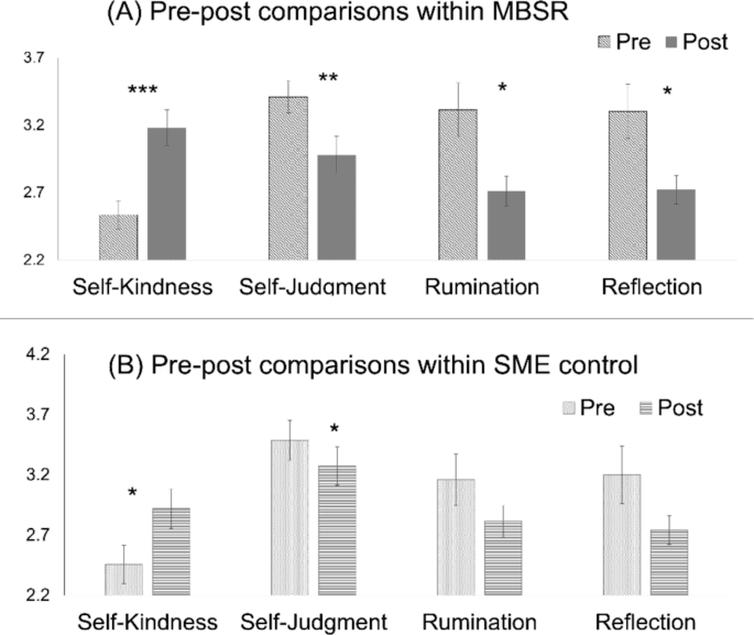 Mindfulness meditation may reshape self-criticism and resting brain networks