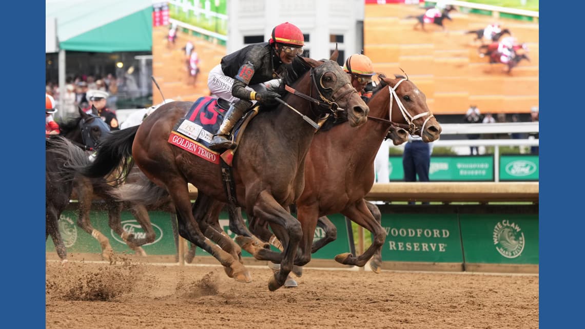 Golden Tempo only Derby winner considering Preakness start at Laurel Park