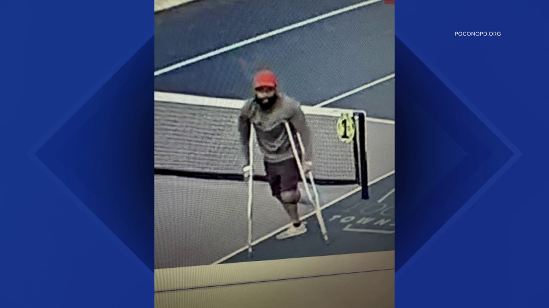 Police investigate vandalism that damaged pickleball courts in Tannersville