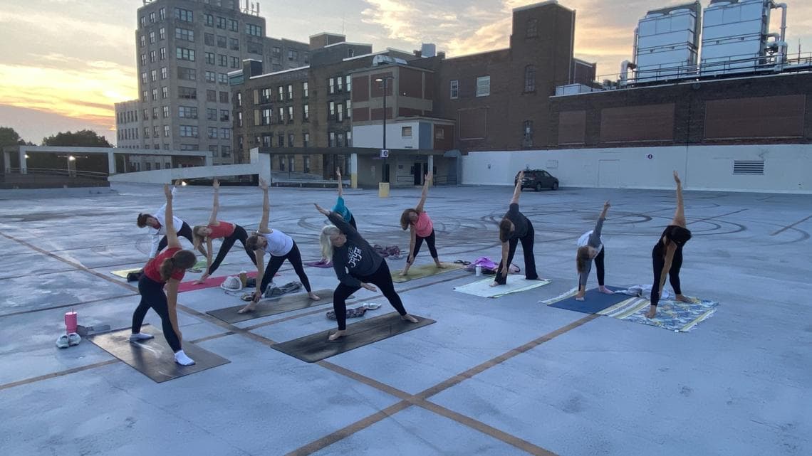 Scranton’s Yoga on the Rooftop returns for July Fourth fundraiser