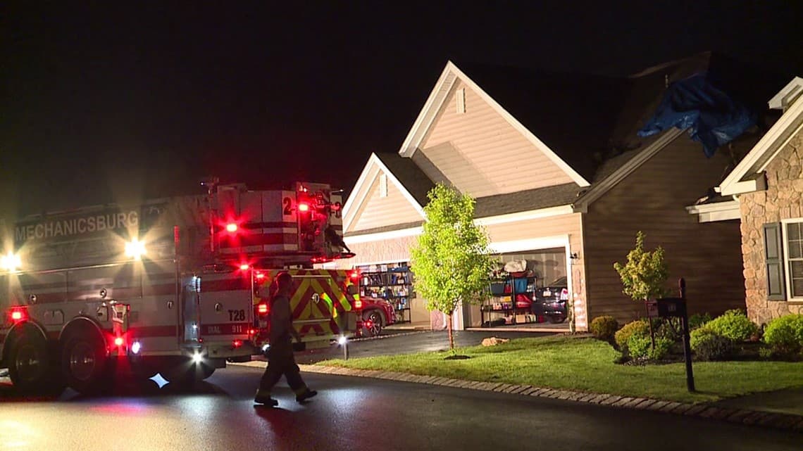 Crews respond to house fire in Cumberland County on Thursday afternoon